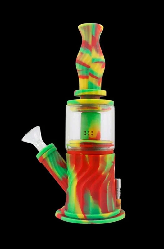 4-in-1 Multifunction Silicone Bong