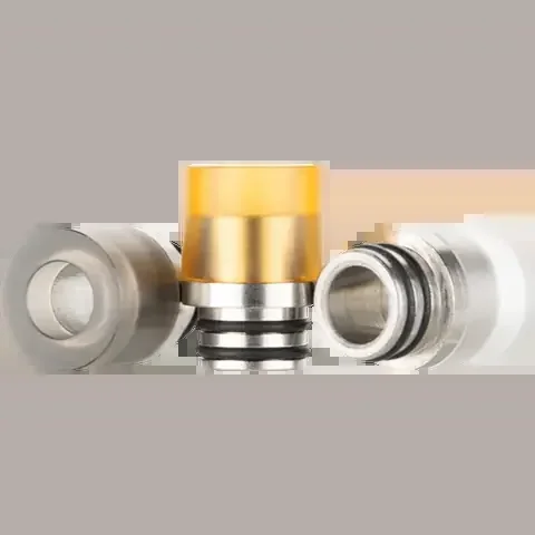 510 Metal Base Coloured Drip Tips