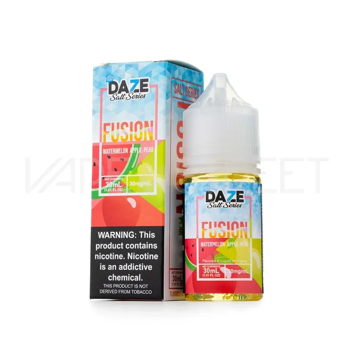 7 Daze Fusion Iced TFN Salt Watermelon Apple Pear (30ml)