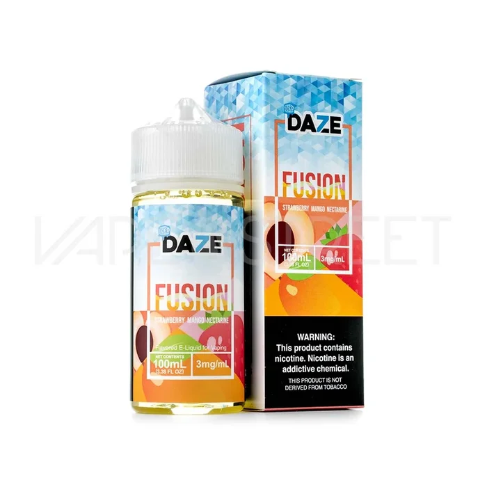 7 Daze Fusion Iced TFN Strawberry Mango Nectarine (100ml)