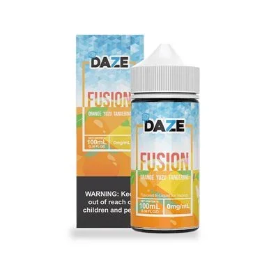 7 Daze-Orange Yuzu Tangerine Iced, 100mL | Vapor Bridge