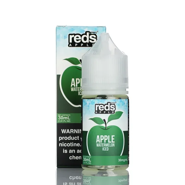7 Daze Salt Series – Reds Apple Watermelon Iced- 30ml
