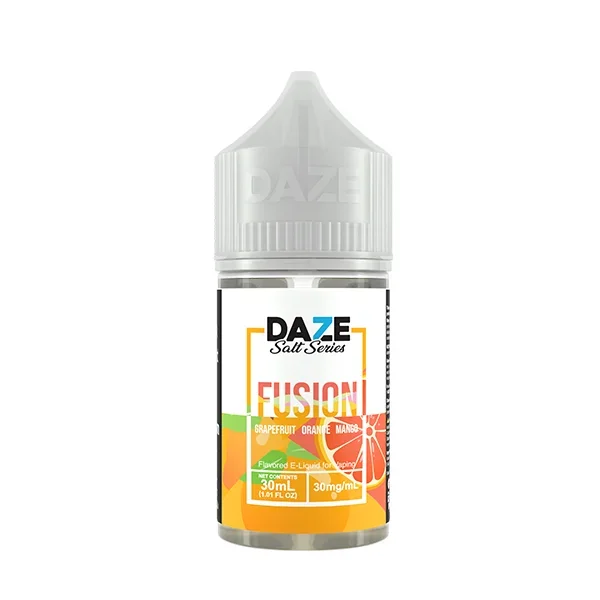 7Daze Fusion Salt-Grapefruit Orange Mango, 30mL | Vapor Bridge