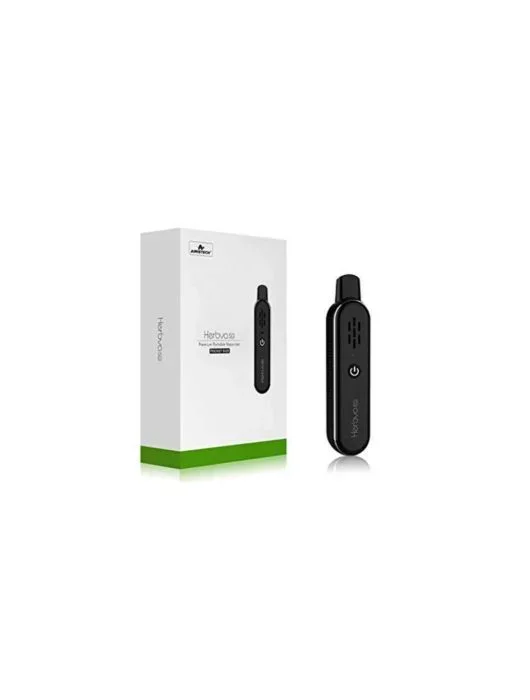 Airistech 5G Dry Herb Vaporizer, Discreet Vape Ceramic Chamber, 2 Mouthpieces