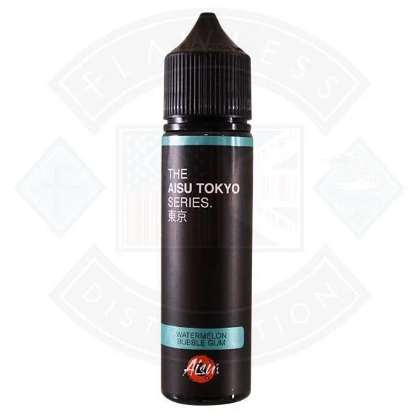 AISU Tokyo Series – Watermelon Bubblegum 50ml 0mg Shortfill E-Liquid