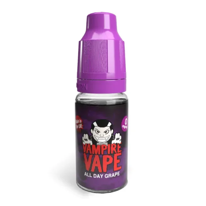 All Day Grape Nic Salt By Vampire Vape 10ml