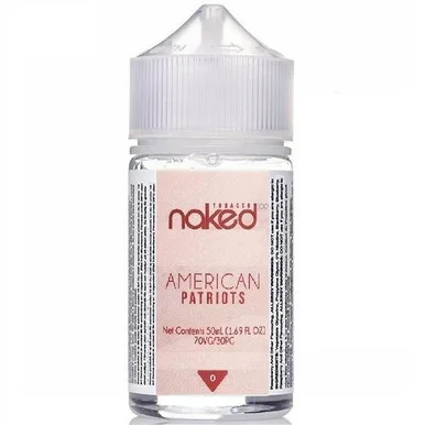 American Patriot Tobacco E Liquid 50ml by Naked 100