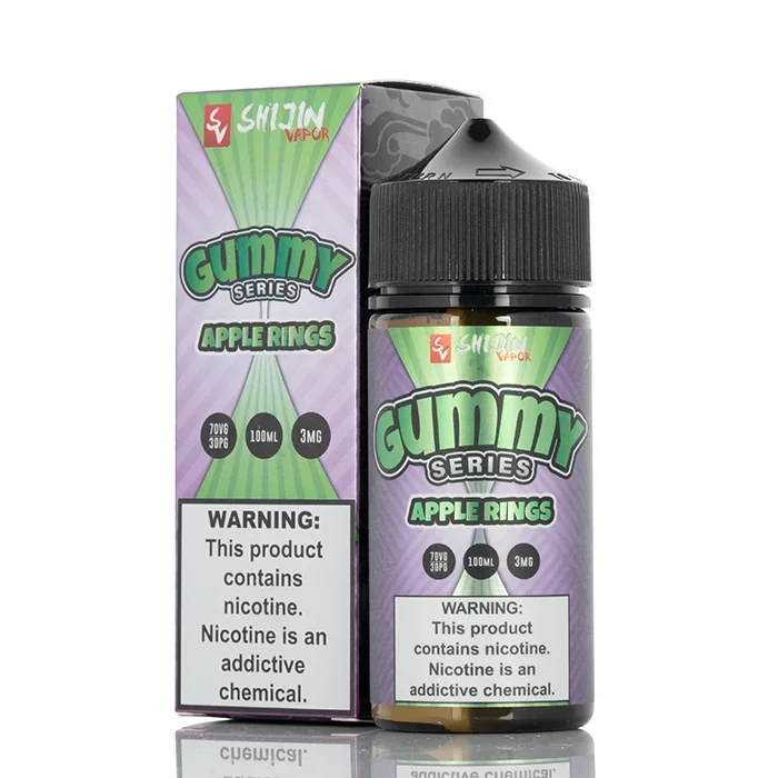 Apple Rings – Gummy Series – Shijin Vapor – 100mL