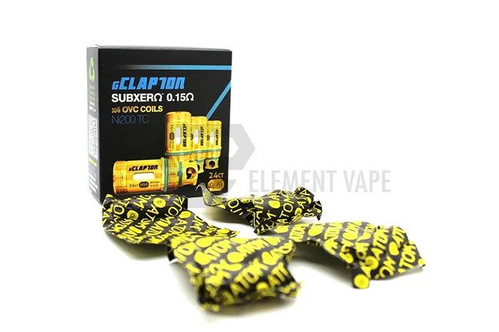 Atom gClapton Ni200 OVC TC Coils (Aspire/Herakles)