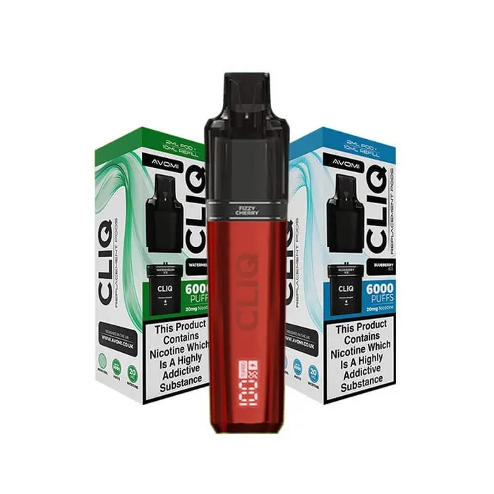 Avomi Cliq Prefilled Pod Vape Kit Bundle
