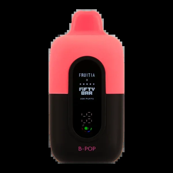 B-Pop Fruitia x Fifty Bar 20K
