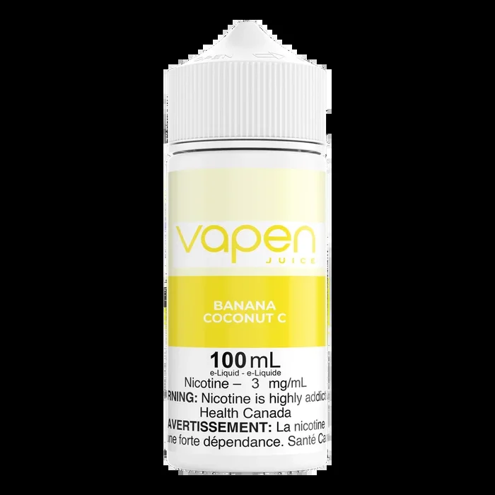 Banana Coconut C – Vapen Juice