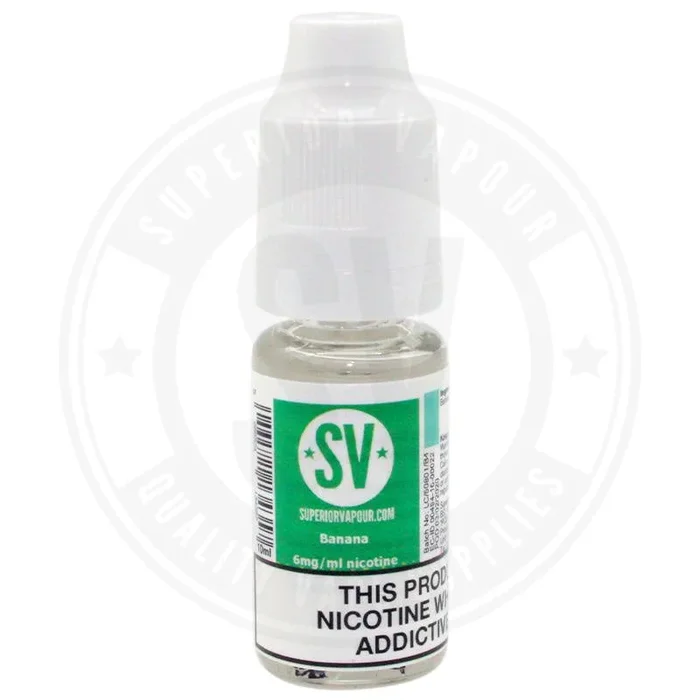 Banana E-Liquid 10ml by Superior Vapour