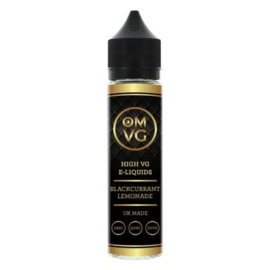 Blackcurrant & Lemonade Shortfill E Liquid 50ml by OMVG