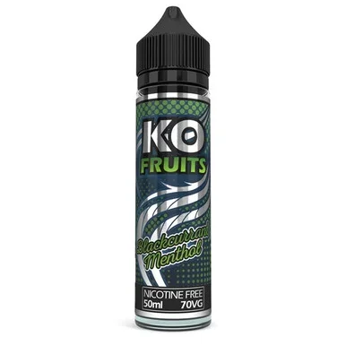 Blackcurrant Menthol E Liquid 50ml by KO Vapes