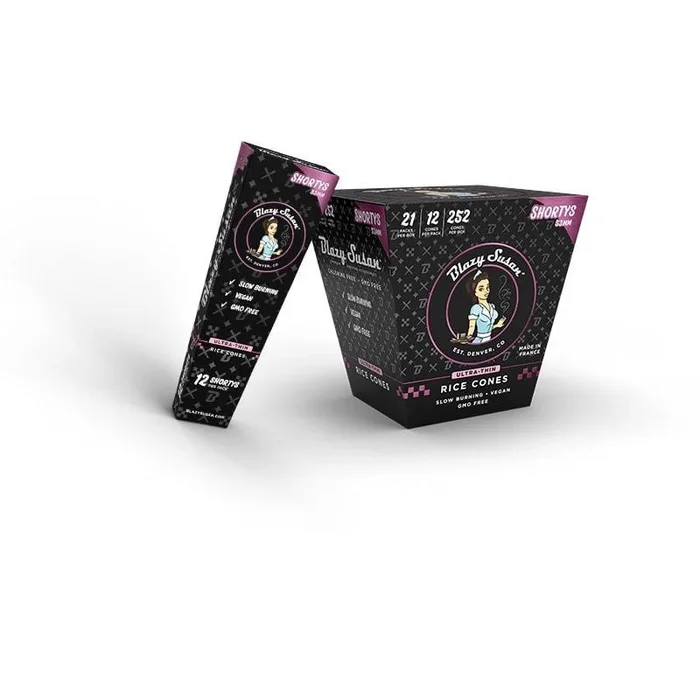 Blazy Susan | Ultra Thin Rice Cones | Shorty