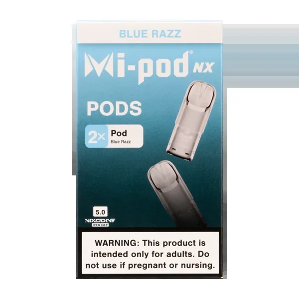 Blue Razz Mi-Pod NX 2pk Pods