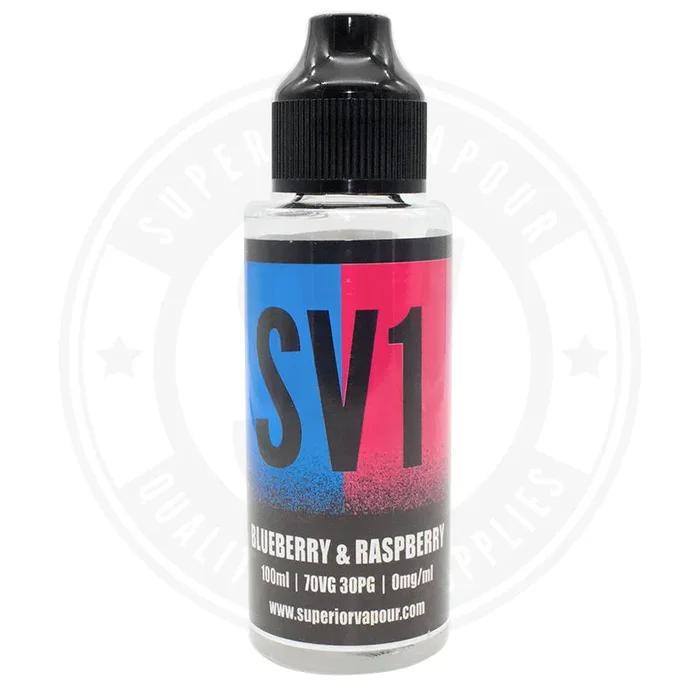 Blueberry & Raspberry E-Liquid 100ml by SV1