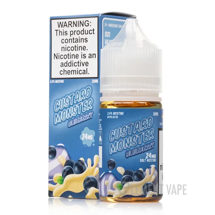 Blueberry – Custard Monster Salts – 30mL