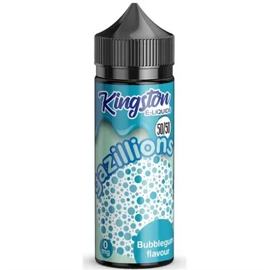 Bubblegum Gazzilions E Liquid 100ml by Kingston