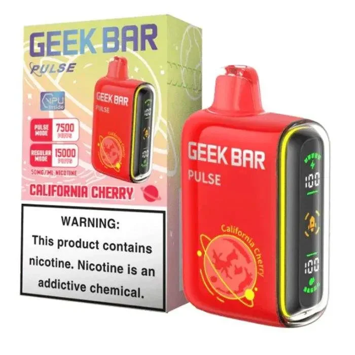 California Cherry Geek Bar Flavor