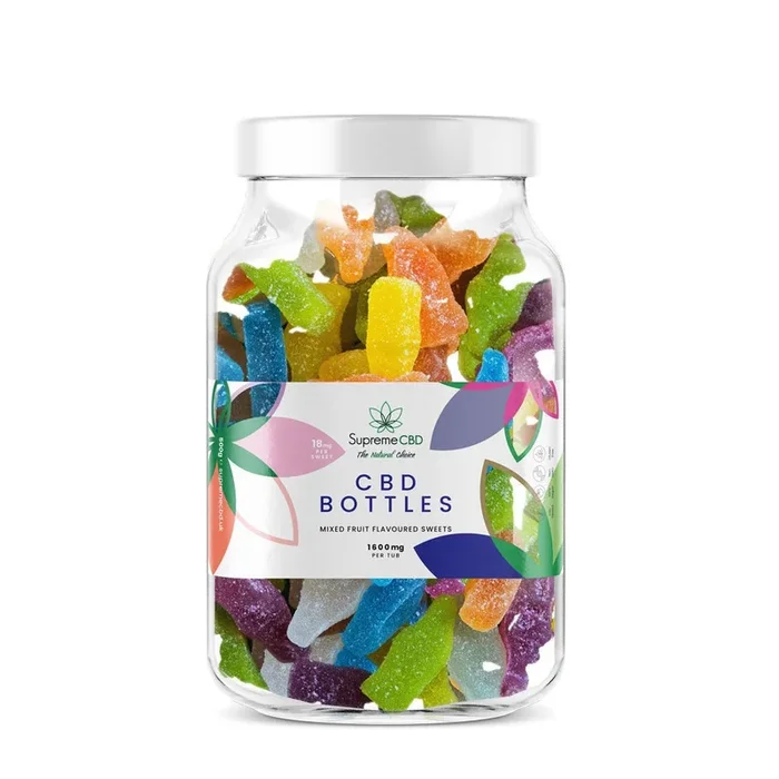 CBD Gummies 1600mg – Bottles (500g)