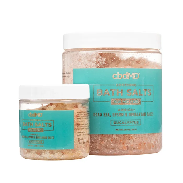 CBDMD – CBD Bath Salts – Eucalyptus