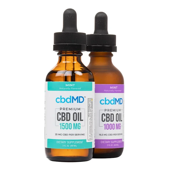 CBDMD – CBD Oil Tincture – Mint – 60mL