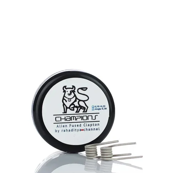 Champions Coil V1 Alien Fused Clapton Prebuilt Coils | Vape Coil