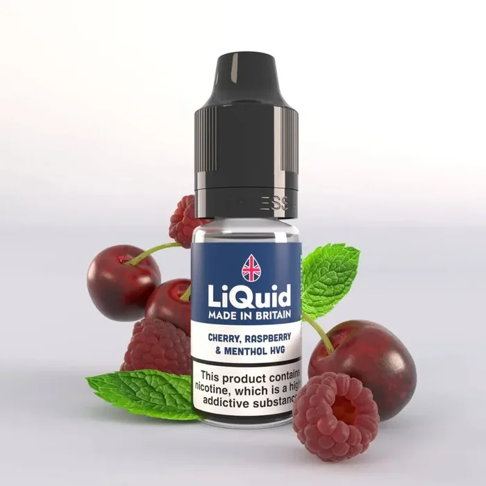 Cherry, Raspberry & Menthol HVG Vape Juice