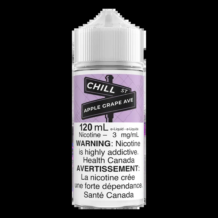 Chill St. 100mL Salts – Apple Grape Ave.