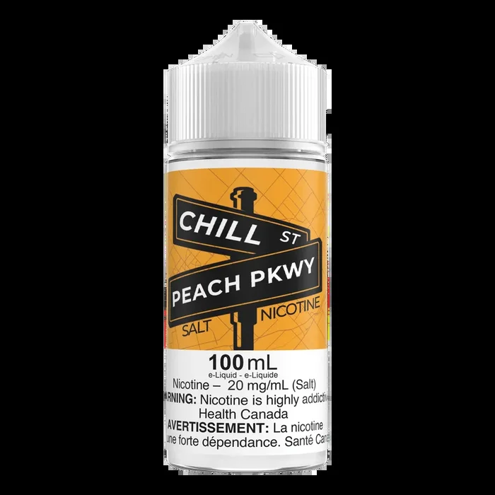 Chill St. 100mL Salts – Peach PKWY