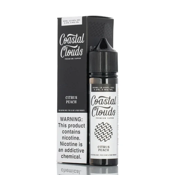 Citrus Peach – Coastal Clouds Co. – 60mL