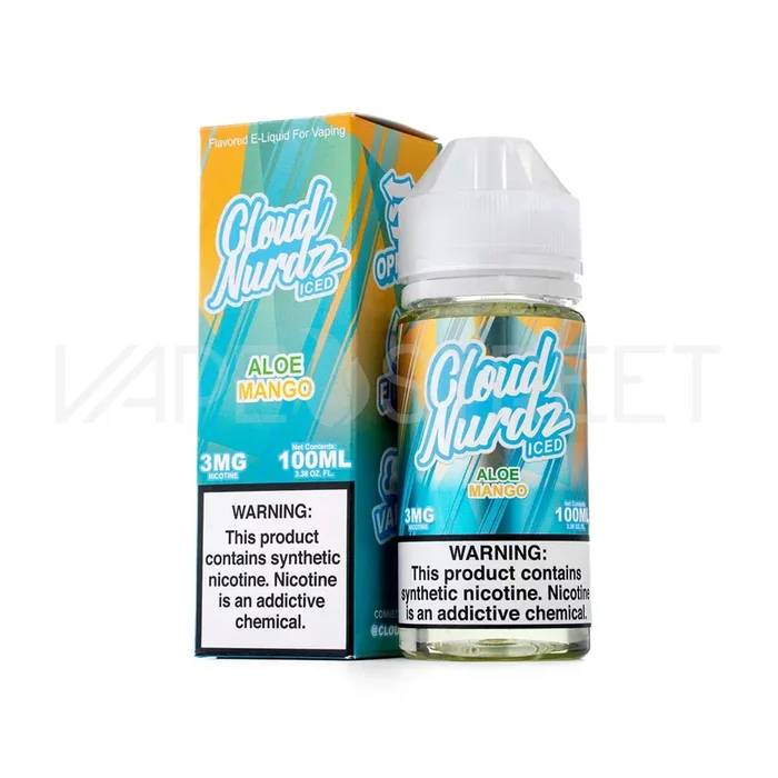 Cloud Nurdz Iced Aloe Mango (100ml)