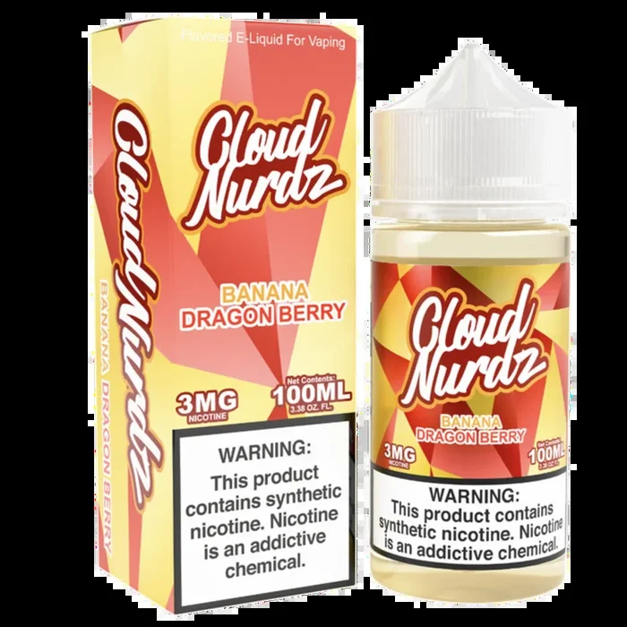 Cloud Nurdz Vape Juice | Banana Dragon Berry
