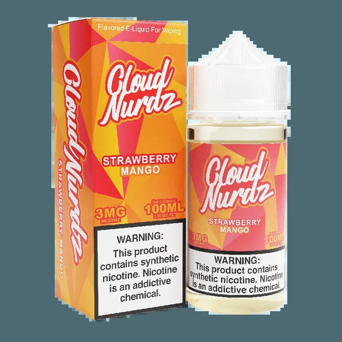 Cloud Nurdz Vape Juice | Strawberry Mango