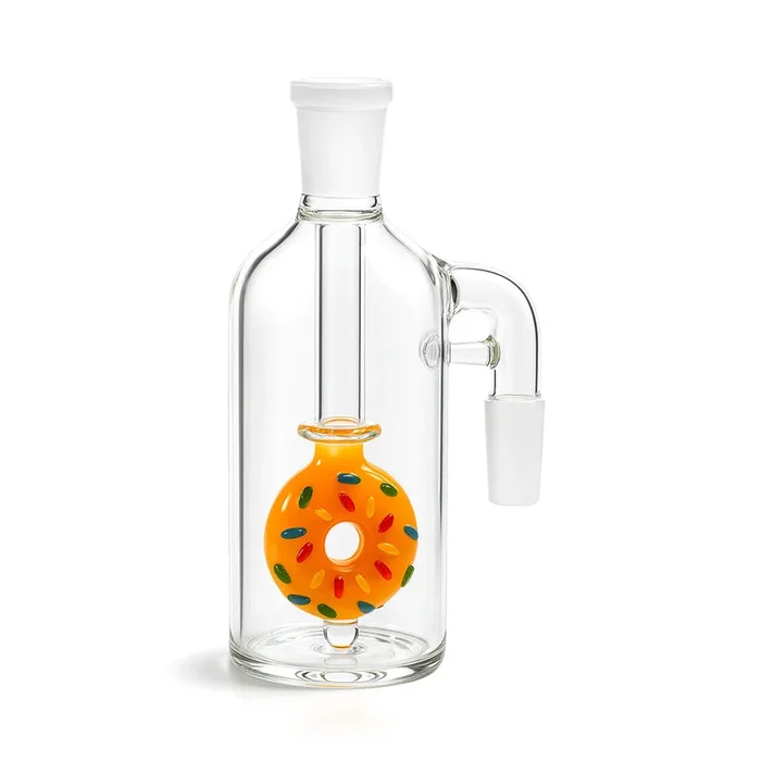 Donut Perc Glass Ash Catcher 90 Degrees