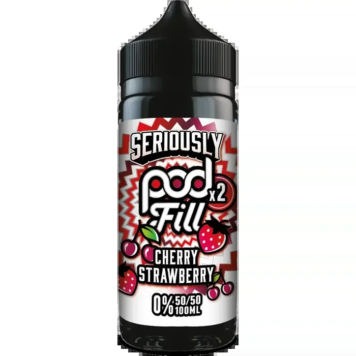 Doozy Seriously Pod Fill X2 Cherry Strawberry 100ml Shortfill
