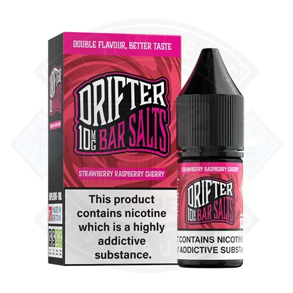 Drifter Bar Salts – Strawberry Raspberry Cherry Nic Salt 10ml