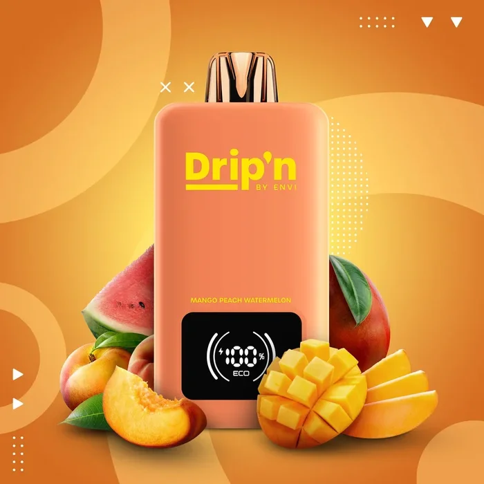 Drip’n 26mL – MANGO PEACH WATERMELON