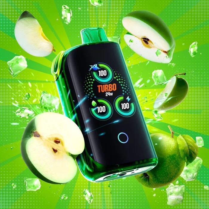 DRIP’N BLAST 30k – SOUR SERIES- GREEN APPLE ICE Tangy Blast