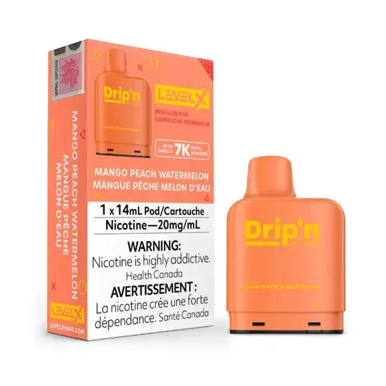 DRIP’N LEVEL X-MANGO PEACH WATERMELON
