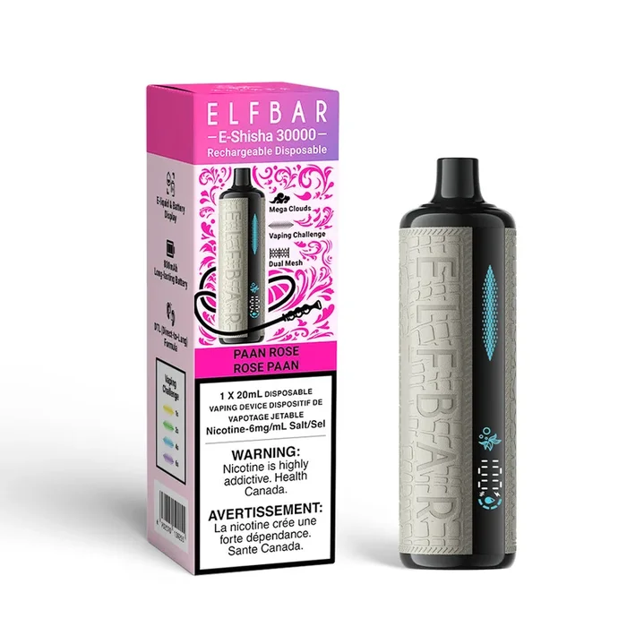 ELFBAR E-SHISHA 30K – PAAN ROSE