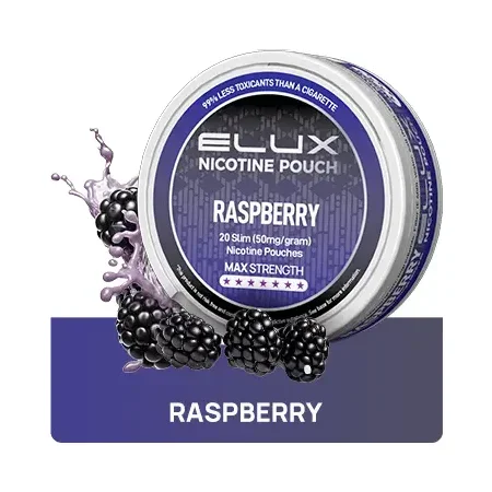 ELUX Nicotine Pouches – Raspberry