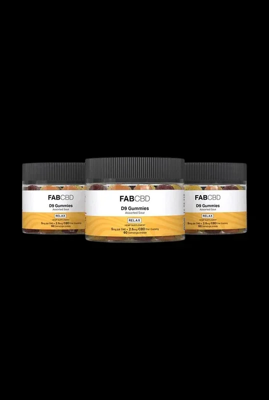 FABCBD Delta 9 Gummies: 3-Pack