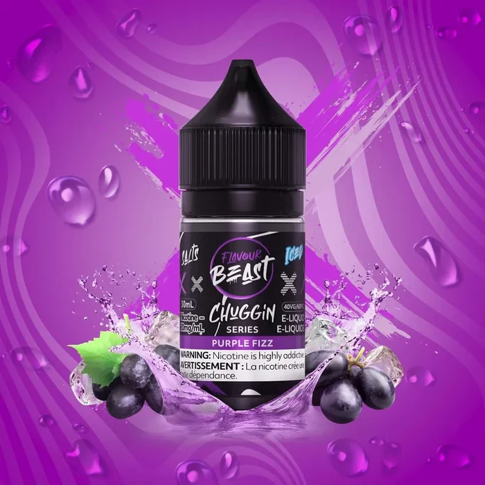 FLAVOUR BEAST CHUGGIN SALT 20MG/ML – Purple Fizz