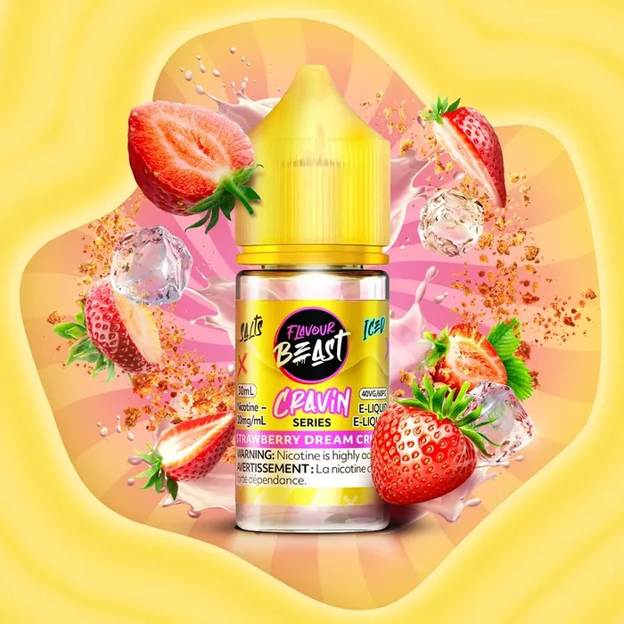 FLAVOUR BEAST CRAVIN – STRAWBERRY DREAM CRUNCH 20MG/ML