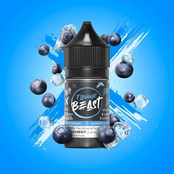 FLAVOUR BEAST SALT 20MG/ML-BOSS BLUEBERRY
