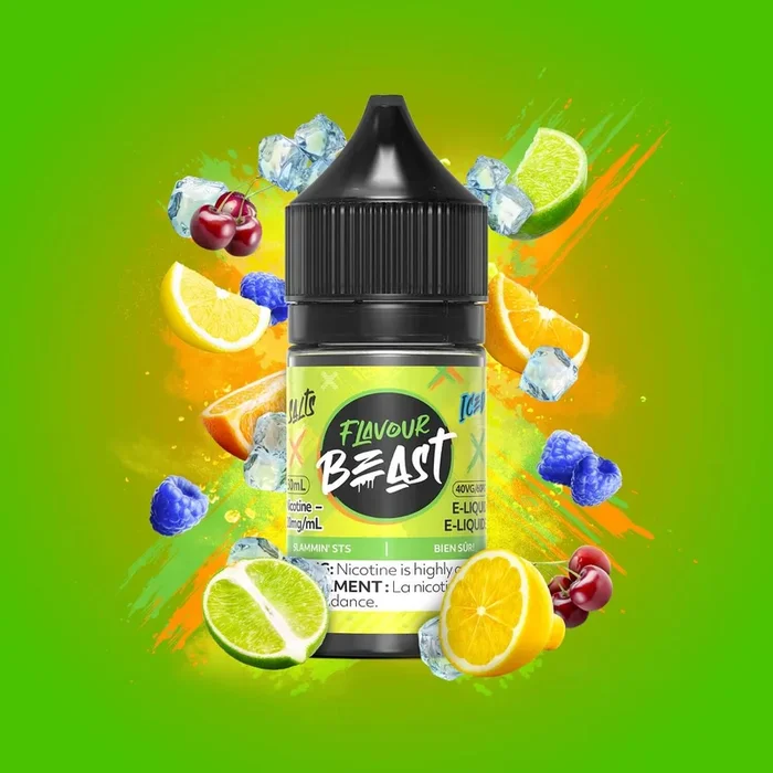 FLAVOUR BEAST SALT 20MG/ML-SLAMMIN’ STS