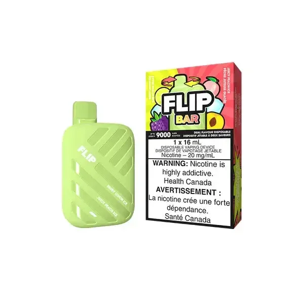 FLIP BAR – BERRY LEMON ICE + JUICY PEACH ICE